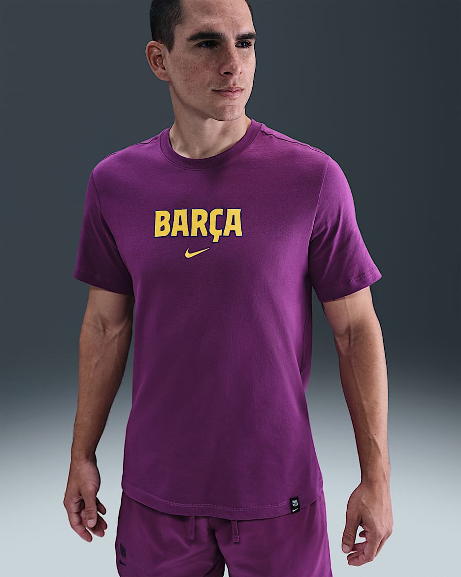 FC Barcelona Nike tシャツMサイズ FC Barcelona Men's Nike Soccer T-Shirt. Nike.com
